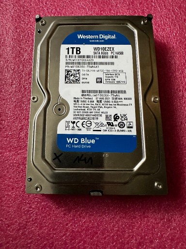 Zdjęcie oferty: Dysk twardy Western Digital Blue WD10EZEX 1TB