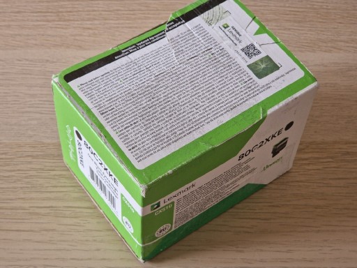 Zdjęcie oferty: Lexmark toner 80c2xke black 8000 stron oryginał 