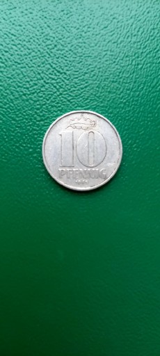 Zdjęcie oferty: Moneta, Niemcy - NRD, 10 Pfennig 1965 rok