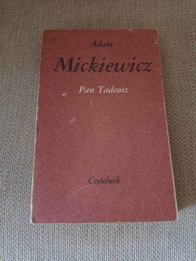 Zdjęcie oferty: Adam Mickiewicz  - Pan Tadeusz Czytelnik