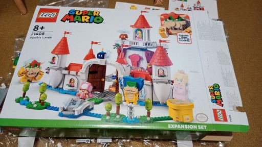Zdjęcie oferty: LEGO Mario 71408 - zamek księżniczki Peach 