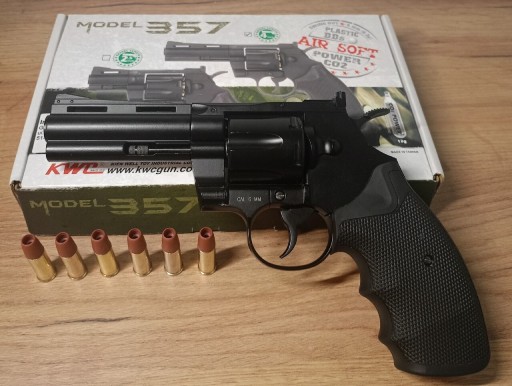 Zdjęcie oferty: Replika asg rewolwer KWC 357 magnum co2 