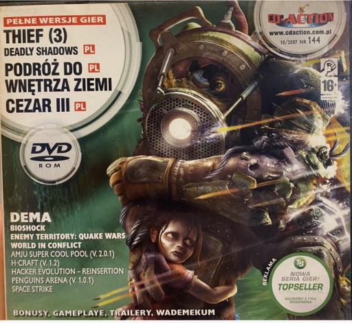Zdjęcie oferty: Gry PC CD-Action DVD nr 144: Thief, Cezar III