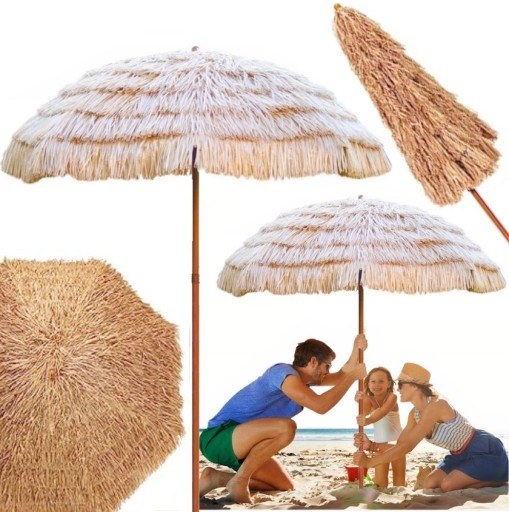 Zdjęcie oferty: DUŻY PARASOL HAWAJSKI NA PLAŻE 150CM