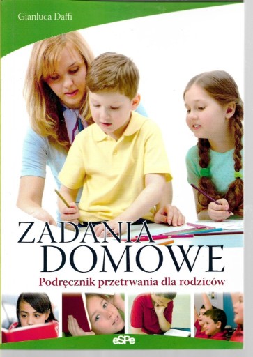 Zdjęcie oferty: zadania domowe podręcznik przetrwania dla rodziców