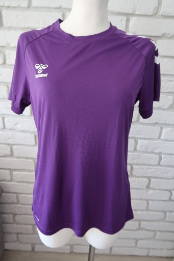 Zdjęcie oferty: Koszulka sportowa damska t-shirt Hummel fiolet M