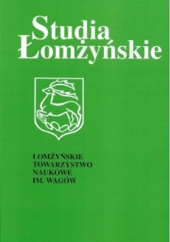 Zdjęcie oferty: Studia Łomżyńskie, T. 1 (1989), Łomżyńskie 