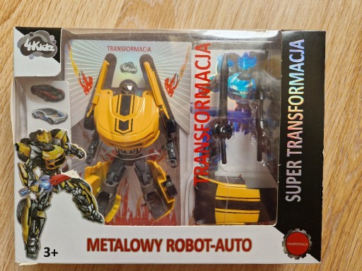 Zdjęcie oferty: METALOWY AUTO- ROBOT TRANSFORMER