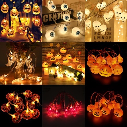Zdjęcie oferty: Lampki Halloween 150cm 