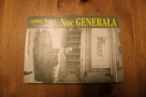 Zdjęcie oferty: Noc generała, Gabriel Meretik