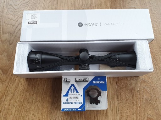 Zdjęcie oferty: Luneta Hawke Vantage IR 3-9x Mil-Dot + montaż