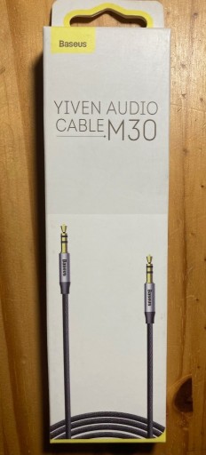 Zdjęcie oferty: Kabel Baseus Yiven M30 minijack 3,5 0,5 m