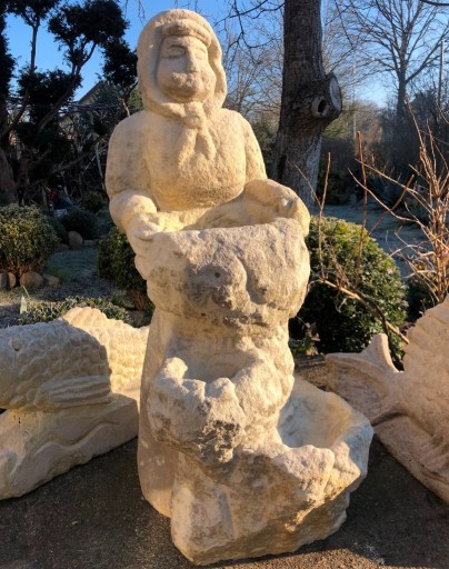 Zdjęcie oferty: FIGURKA ogrodowa Rzeźba piaskowiec wysoka 75 cm