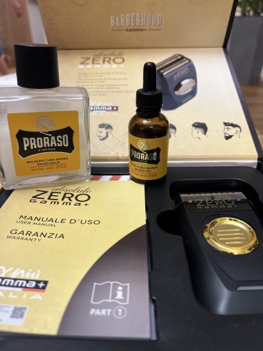 Zdjęcie oferty: Maszynka do golenia Gamma+ Absolute Zero + Gratisy!!!