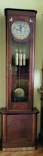 Zdjęcie oferty: Stary zegar stojący kwadransowy na 3 wagi 
