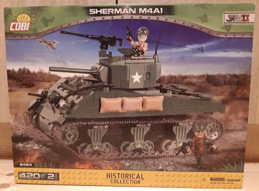 Zdjęcie oferty: Klocki COBI - 2464 - Sherman M4A1 - nowe