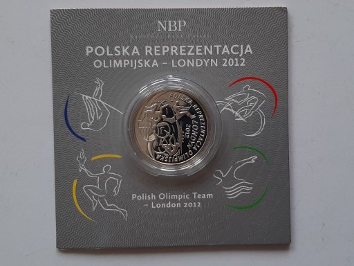 Zdjęcie oferty: Moneta 10 zł 2012 r. Polska Repr. Londyn