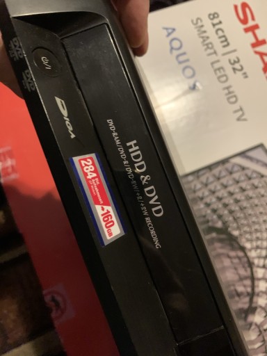 Zdjęcie oferty: Odtwarzacz nagrywarka DVD hdd recorder Panasonic DMR-EH56