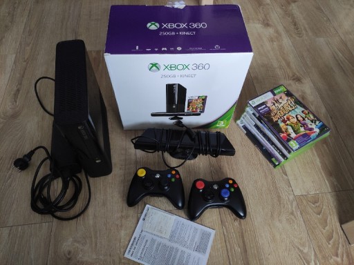 Zdjęcie oferty: Xbox 360 zestaw dysk 250 gb