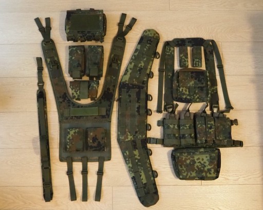 Zdjęcie oferty: Wyposażenie wojskowe asg flecktarn zestaw