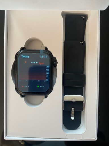 Zdjęcie oferty: Pulsoksymetr Zegarek Smartwatch pomiar cukru temperatury wodoodporn glukoza