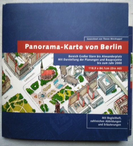 Zdjęcie oferty: Panorama-Karte von Berlin 2000