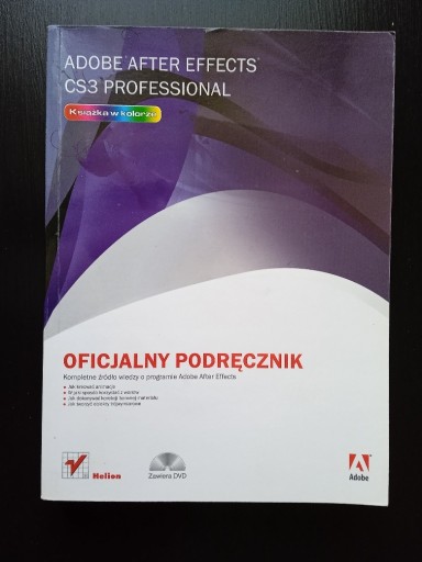 Zdjęcie oferty: Adobe After Effects Cs3 Professional