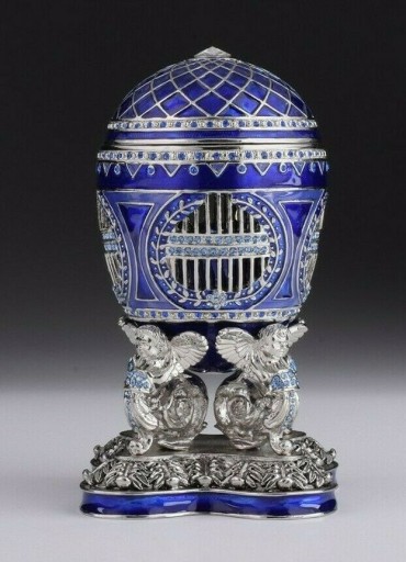 Zdjęcie oferty: Jajko Jeżdziec na koniu Keren Kopal Faberge Unikat