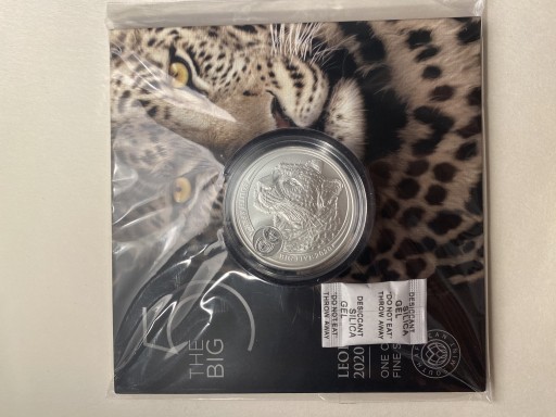 Zdjęcie oferty: Big Five - Leopard Srebro 1 oz moneta premium