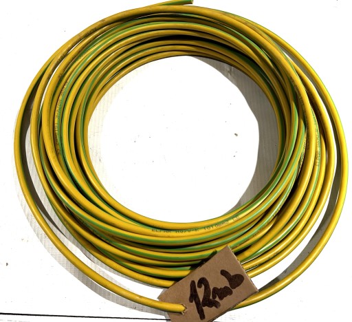 Zdjęcie oferty: Przewód uziemiający kabel linka LgY 10mm2 żółto-zi