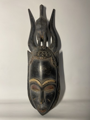 Zdjęcie oferty: Stara afrykańska maska drewno 48cm około 50 lat