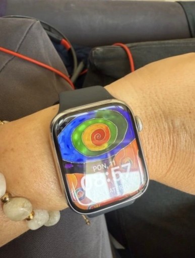 Zdjęcie oferty: Apple Watch Series 8 45 mm GPS + Cellular LTE stal nierdzewna srebrny