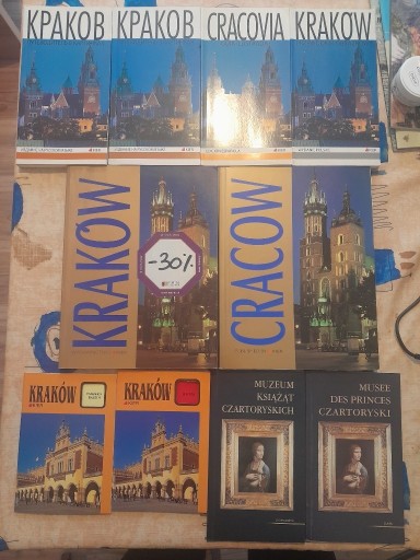 Zdjęcie oferty: Kraków Muzeum Czartoryskich zestaw przewodników