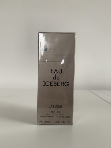 Zdjęcie oferty: Woda edt EAU de ICEBERG JASMINE 100ml włoska