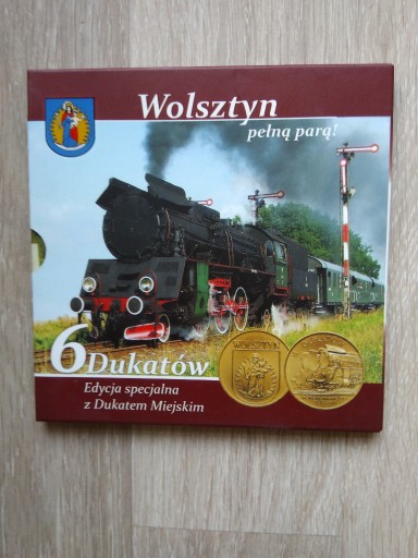 Zdjęcie oferty: Moneta miejska z parowozem Wolsztyn