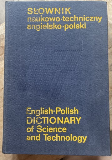 Zdjęcie oferty: Słownik naukowo-techniczny angielsko-polski