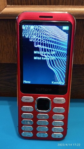 Zdjęcie oferty: Telefon komórkowy myPhone Maestro Red