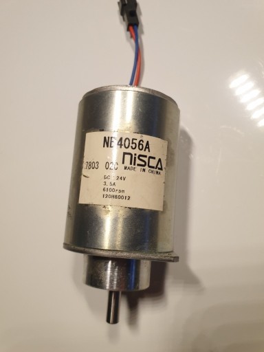 Zdjęcie oferty: Silnik DC 24V/3,5A NB4056A firmy NISCA CNC 3D