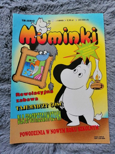 Zdjęcie oferty: IDEALNY komiks MUMINKI Tm-Semic 9/1995 9/95 