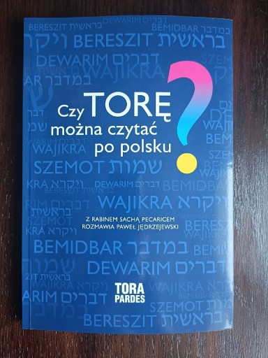 Zdjęcie oferty: Czy Torę można czytać po polsku?  Tora Pardes