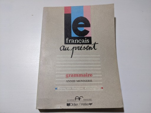 Zdjęcie oferty: Francais au present – gramatyka j. francuski