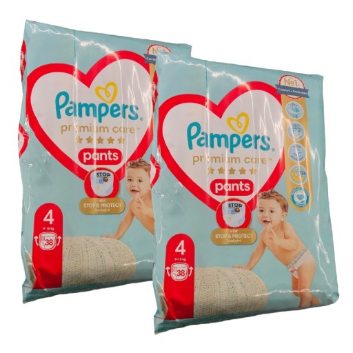 Zdjęcie oferty: Pieluchomajtki PAMPERS Premium Care 4 Pants | 76