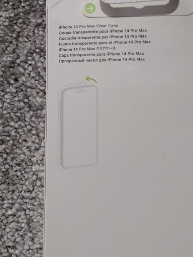 Zdjęcie oferty: Etui tył I phone promax clear case