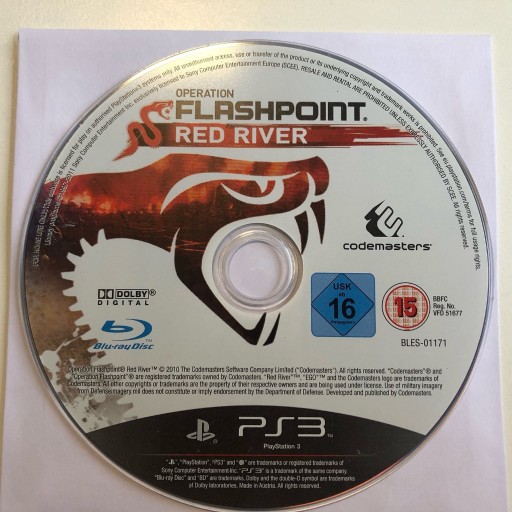 Zdjęcie oferty: Operation Flashpoint Red River Ps3