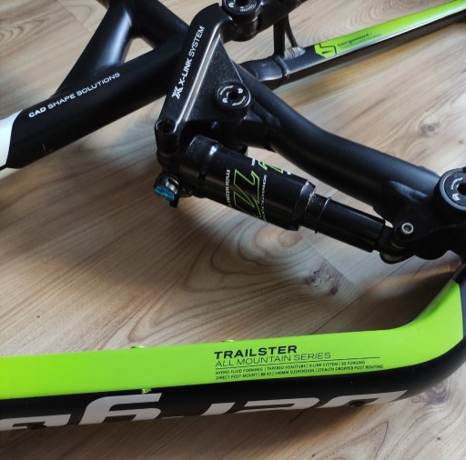 Zdjęcie oferty: Rama FULL FRAMESET TRAIL Bergamont + DAMPER roz M 