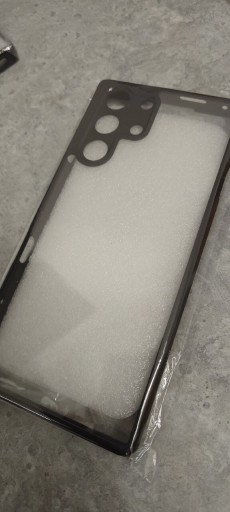 Zdjęcie oferty: Etui case redmagic 10 pro czarne, przezroczyste plecki