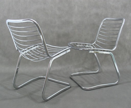 Zdjęcie oferty: Para krzeseł w stylu G. Rinaldi lata 80. 