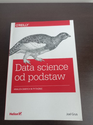 Zdjęcie oferty: data science od podstaw joel grus