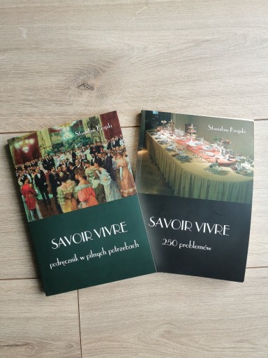Zdjęcie oferty: Savoire Vivre 2 książki | Stanisław Krajski