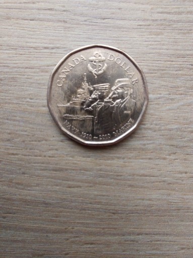 Zdjęcie oferty: Kanada 1 dolar 2010 stan II; Navy Marine